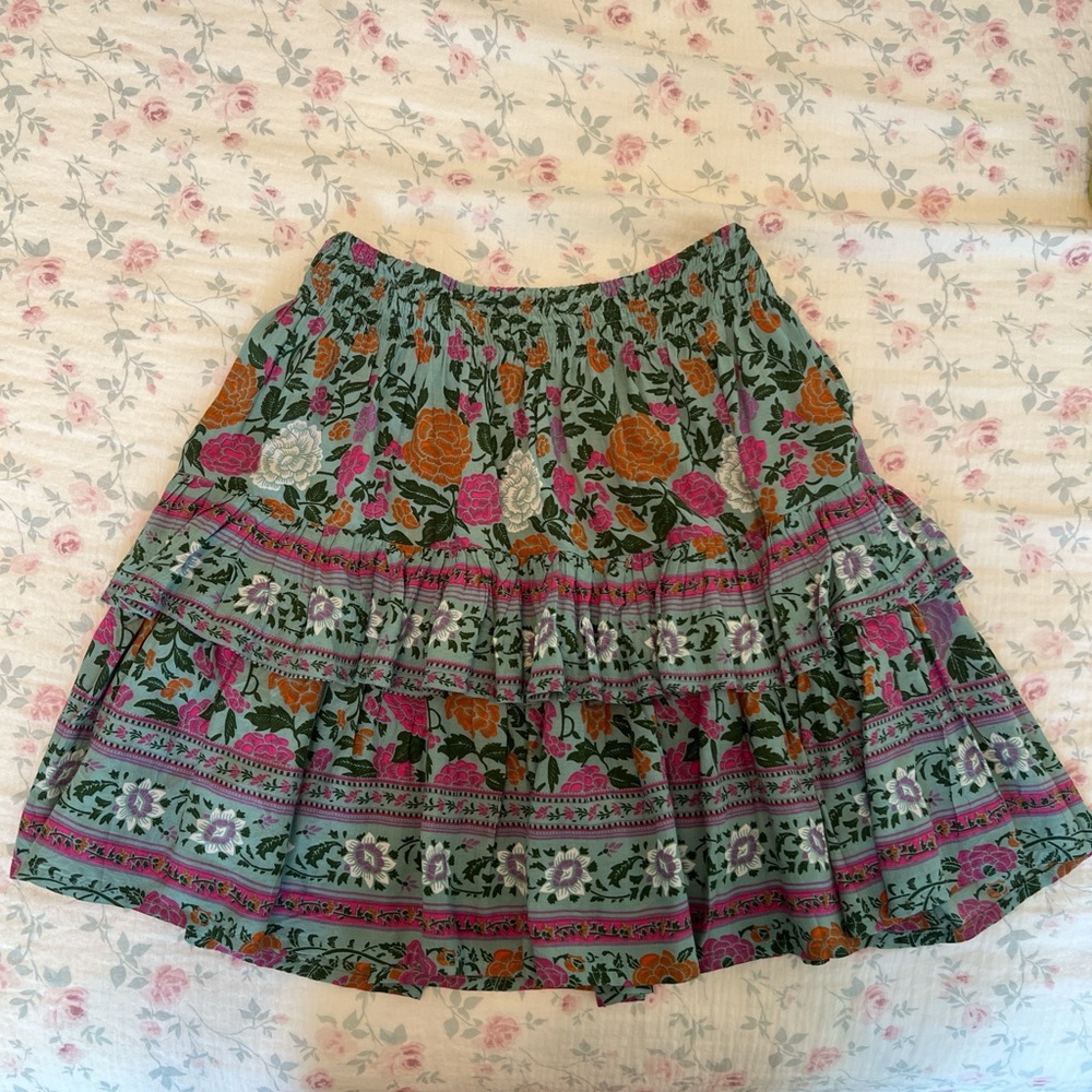 Floral Multicolor Women's Skirt